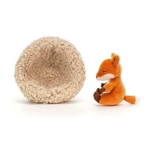  Jellycat Hibernating Fox Stuffed Animal Plush