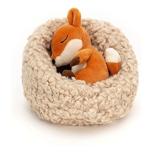  Jellycat Hibernating Fox Stuffed Animal