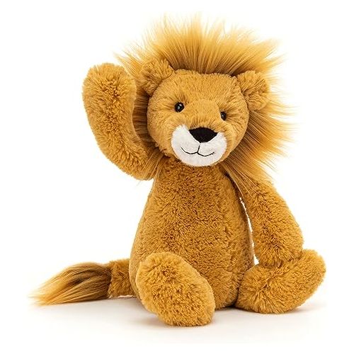  Jellycat Bashful Lion Stuffed Animal, Medium