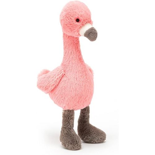  Jellycat Bashful Flamingo Stuffed Animal, Medium, 12 inches