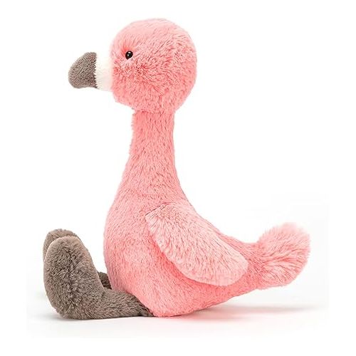  Jellycat Bashful Flamingo Stuffed Animal, Medium, 12 inches