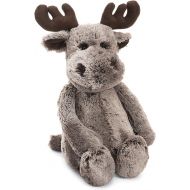 Jellycat Bashful Marty Moose Stuffed Animal, Medium, 12 inches