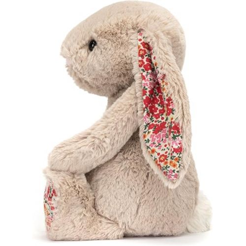  Jellycat Blossom Posy Bunny Stuffed Animal, Medium, 12 inches