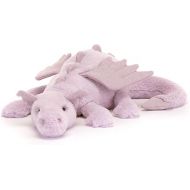 Jellycat Lavender Dragon Stuffed Animal, Medium