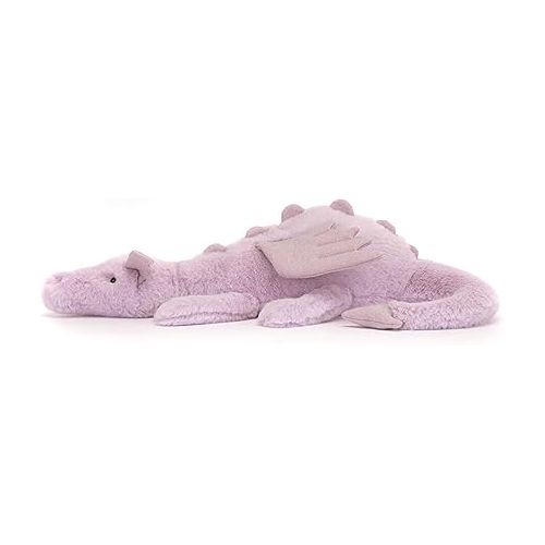  Jellycat Lavender Dragon Stuffed Animal, Medium