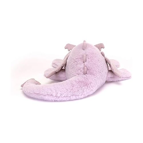  Jellycat Lavender Dragon Stuffed Animal, Medium