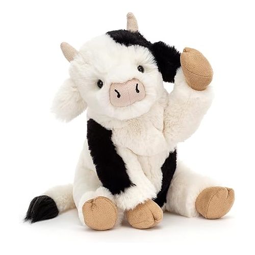  Jellycat Carey Calf Cow Stuffed Animal, Small