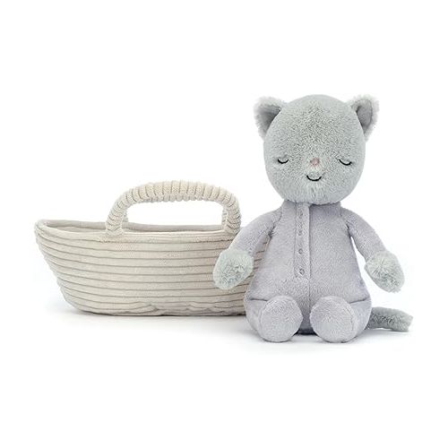  Jellycat Rock-a-Bye Kitten Cat Stuffed Animal Plush