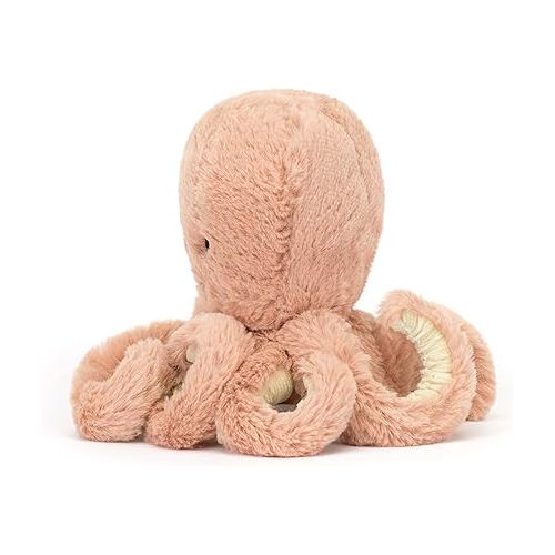  Jellycat Odell Octopus Stuffed Animal, Tiny, 6 inches