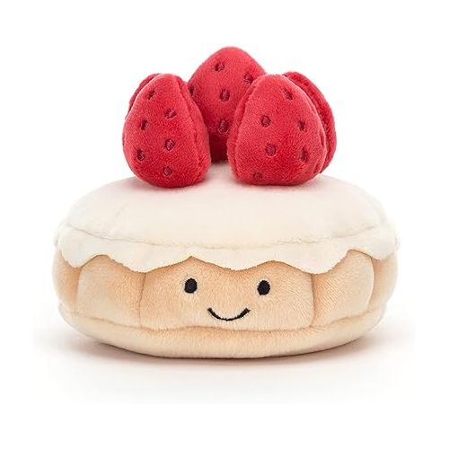  Jellycat Pretty Patisserie Tarte Aux Fraises Food Plush