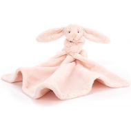 Jellycat Bashful Blush Bunny Soother Baby Stuffed Animal Security Blanket