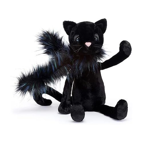  Jellycat Glamorama Black Cat Stuffed Animal