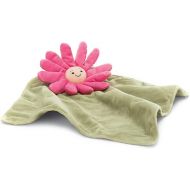 Jellycat Fleury Gerbera Pink Flower Soother Lovey Baby Security Blanket