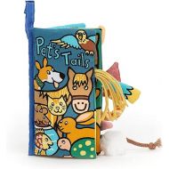 Jellycat Soft Cloth Baby Books, Pet Tails