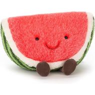 Jellycat Amuseables Watermelon Fruit Food Plush, Medium, 12 inches