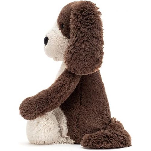  Jellycat Bashful Fudge Puppy Dog Stuffed Animal Plush, Medium