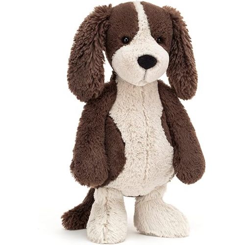  Jellycat Bashful Fudge Puppy Dog Stuffed Animal Plush, Medium