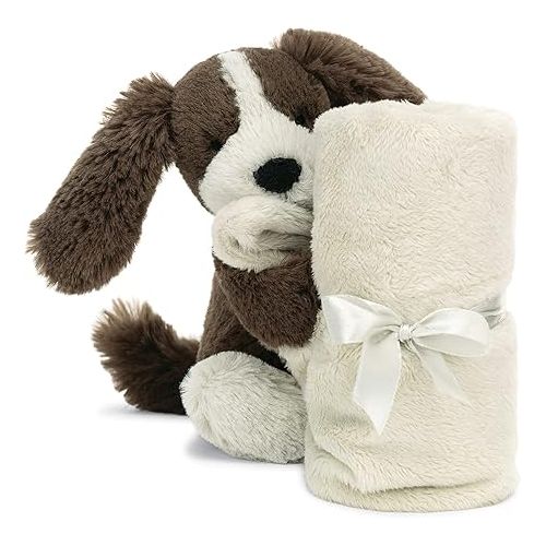  Jellycat Bashful Fudge Puppy Soother Lovey Baby Security Blanket