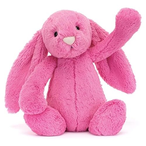  Jellycat Bashful Hot Pink Bunny Stuffed Animal Plush