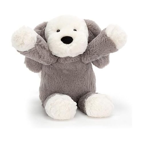  Jellycat Smudge Puppy Stuffed Animal Plush Dog, 14 inches