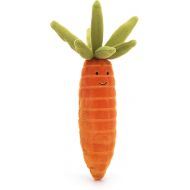 Jellycat Vivacious Vegetables Carrot Food Plush, 7 inches