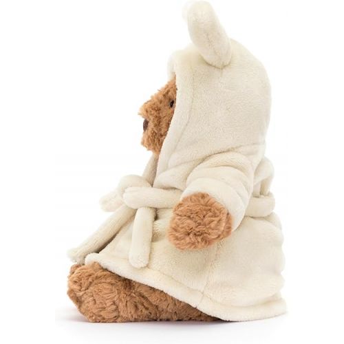  Jellycat Bartholomew Bear with Bathrobe Stuffed Animal Plush