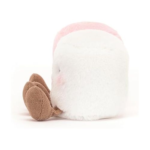  Jellycat Amuseables Pink and White Marshmallows Food Stuffed Plush