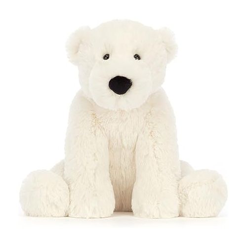  Jellycat Perry Polar Bear Stuffed Animal, Medium, 10 inches