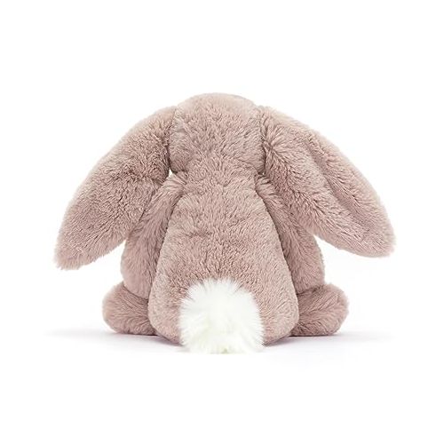  Jellycat Bashful Luxe Rosa Bunny Stuffed Animal Plush, Medium