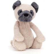 Jellycat Bashful Pug Dog Stuffed Animal, Medium