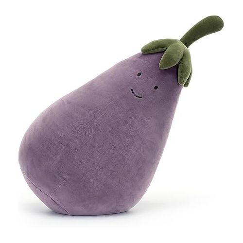  Jellycat Vivacious Vegetable Eggplant Plush, Large