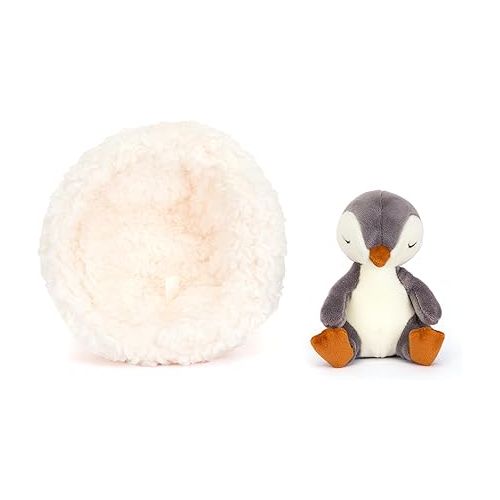  Jellycat Hibernating Penguin Stuffed Animal Plush