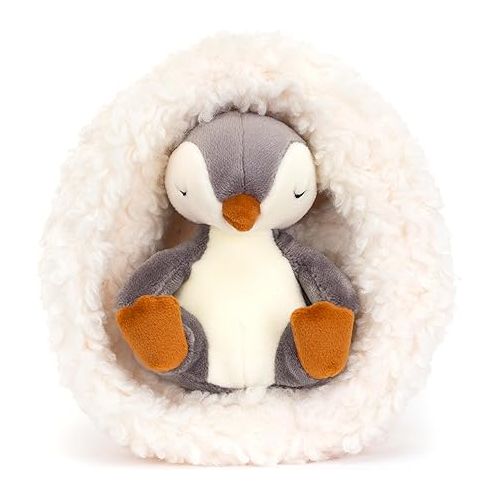  Jellycat Hibernating Penguin Stuffed Animal Plush