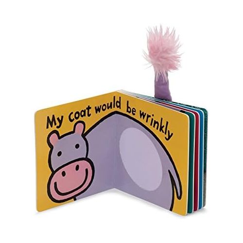  Jellycat Baby Touch and Feel Board Books, If I were a Hippo