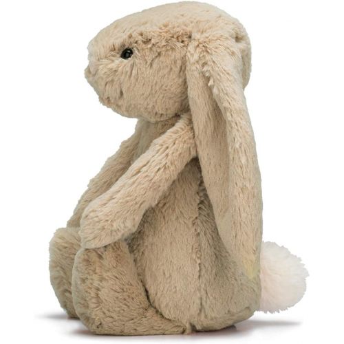  [아마존베스트]Jellycat Bashful Beige Bunny Stuffed Animal, Medium, 12 inches