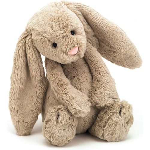  [아마존베스트]Jellycat Bashful Beige Bunny Stuffed Animal, Medium, 12 inches