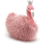 [아마존베스트]Jellycat Fancy Flamingo Fluffy Stuffed Animal, 12 inches