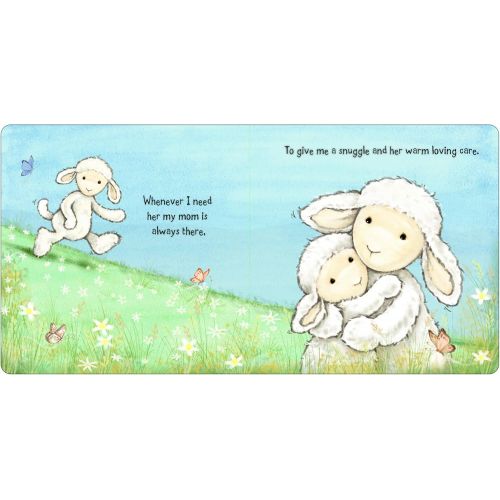  [아마존베스트]Jellycat My Mom and Me Board Book and Bashful Lamb, Medium - 12 inches