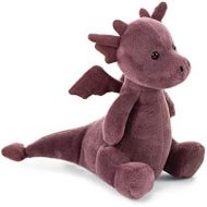 [아마존베스트]Jellycat Jelly Cat Purple Dragon Plush Toy LP6V