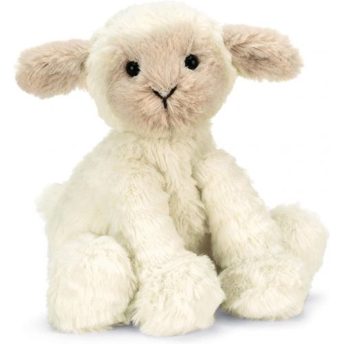  [아마존베스트]Jellycat Fuddlewuddle Lamb Stuffed Animal, Baby, 5 inches