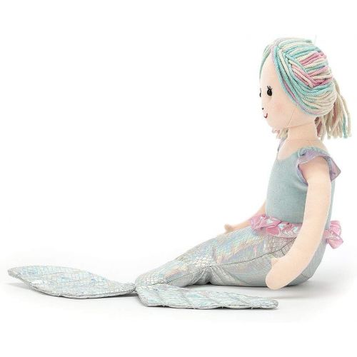  [아마존베스트]Jellycat Aqua-Lily Mermaid Stuffed Animal, Little, 13 inches