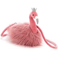 [아마존베스트]Jellycat Fancy Flamingo Plush Purse for Kids