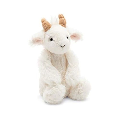  [아마존베스트]Jellycat Bashful Goat Stuffed Animal, Small, 7 inches