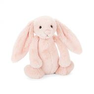 [아마존베스트]Jellycat Bashful Blush Bunny Chime Rattle Stuffed Animal, 10 inches