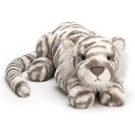 [아마존베스트]Jellycat Sacha Snow Tiger Stuffed Animal, Little, 10 inches