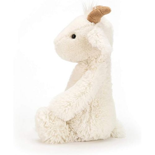  [아마존베스트]Jellycat Bashful Goat Stuffed Animal, Medium, 12 inches