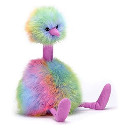  [아마존베스트]Jellycat Rainbow Pom Pom, Medium, 13 inches