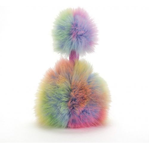  [아마존베스트]Jellycat Rainbow Pom Pom, Medium, 13 inches