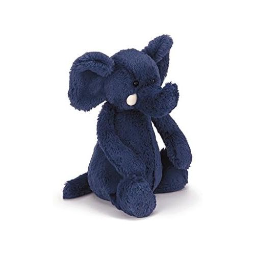  [아마존베스트]Jellycat Bashful Blue Elephant Stuffed Animal, Medium, 12 inches