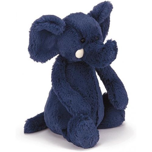  [아마존베스트]Jellycat Bashful Blue Elephant Stuffed Animal, Medium, 12 inches